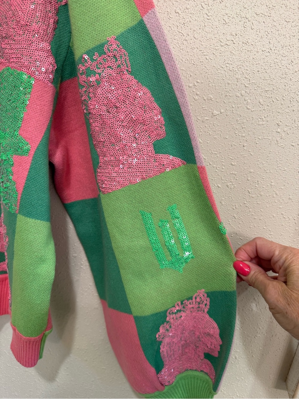 Queen Of Sparkles Wicked Cardigan with Sequin Details S - Picture 13 of 16